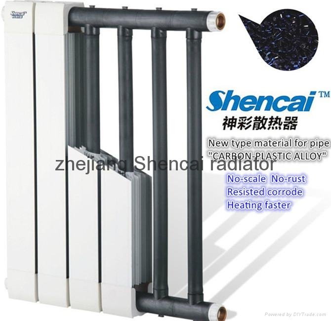 SHENCAI  home heating radiators 500MM single pipe series