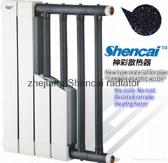 SHENCAI  home heating radiators 500MM single pipe series