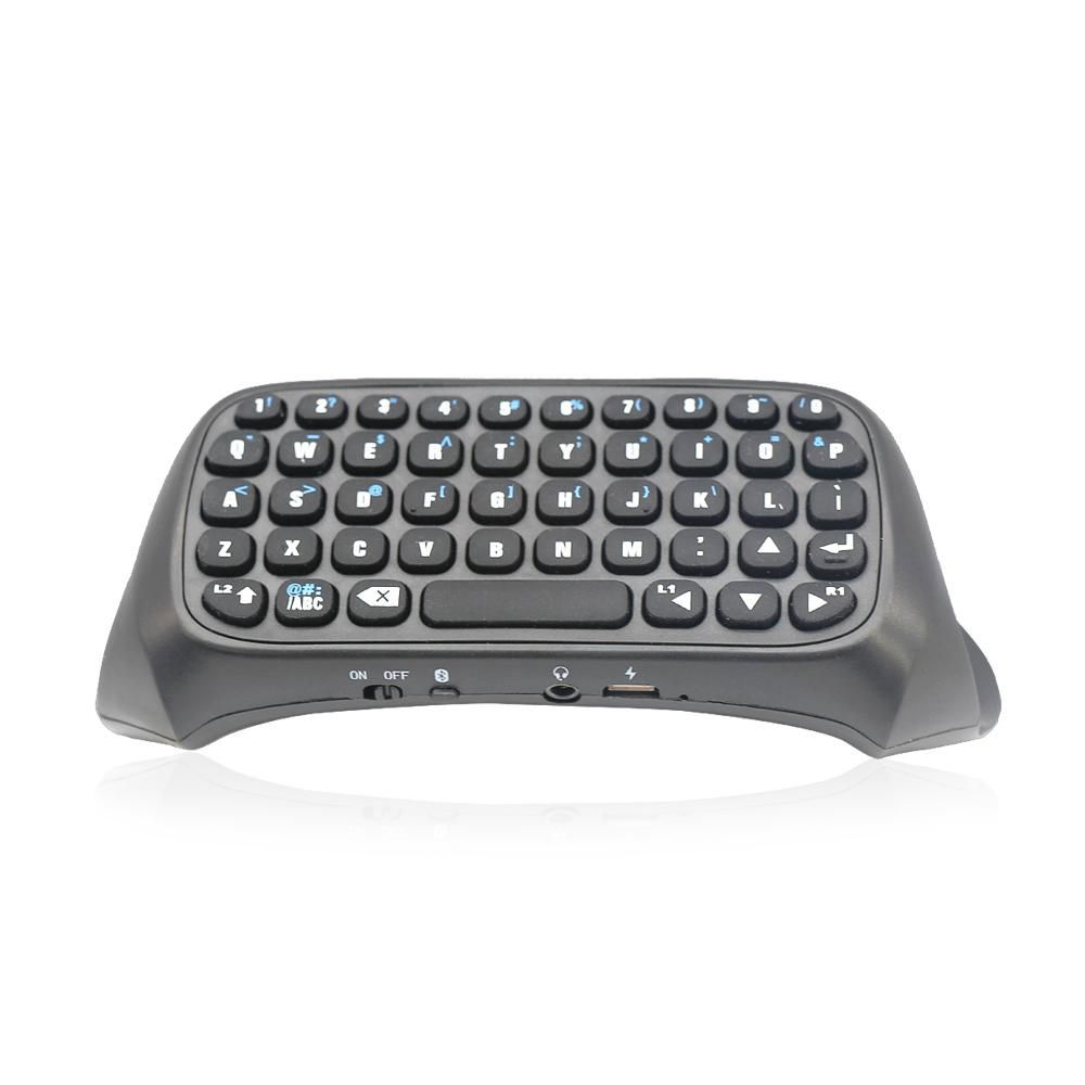 Mini Portable Wireless Bluetooth Keyboard for PS4 Playstation 4 Controller with  4