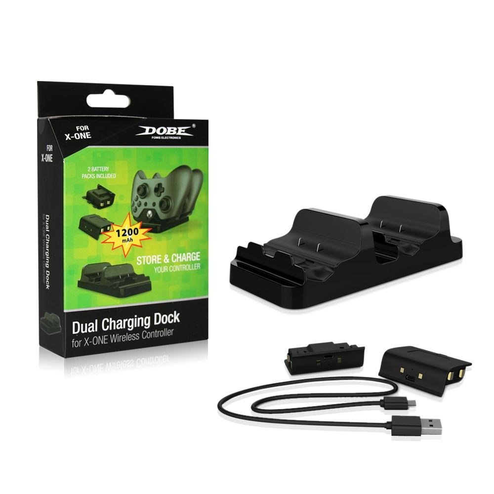 Dual Charger Charging Dock for Xbox One Controller  3