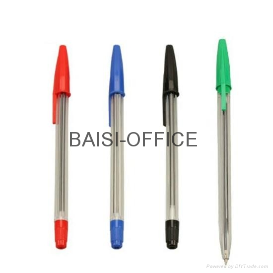 bic plastic ball pen B0006 BAISI (China Trading Company) Pens Stationery Products