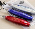 Lanyard 3 in 1 Multi Function Plastic Led Light Pen With Memo Note Paper