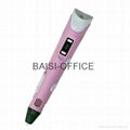 3D pen digital printer pen with LED ABS PLA filament air pen 1