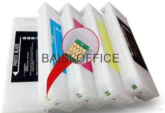 Ink cartridge for Epson T3000 with permenant chip one time use chip 3