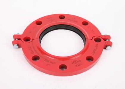 FM/UL Approved Ductile Iron Grooved Flange Coupling 2