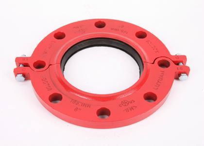 FM/UL Approved Ductile Iron Grooved Flange Coupling 3