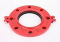 FM/UL Approved Ductile Iron Grooved Flange Coupling 3