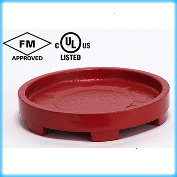 Ductile Iron Grooved End Cap with FM/UL Approved