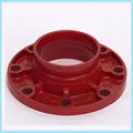 Ductile Iron Flange Adaptor (Grooved pipe fitting) FM/UL Approved