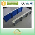 Easy installation color steel palte sandwich panel