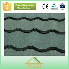 Most popular building materials stone coated steel roofing tile