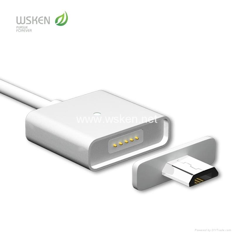  WSKEN metal magnetic cable for mirco usb 4