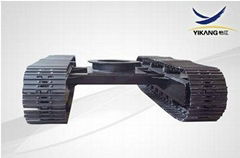 YJA02 STEEL TRACK UNDERCARRIAGE WITH SLEW BEARING