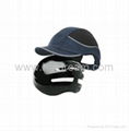 cotton baseball style CE EN 812 head protection safety bump cap