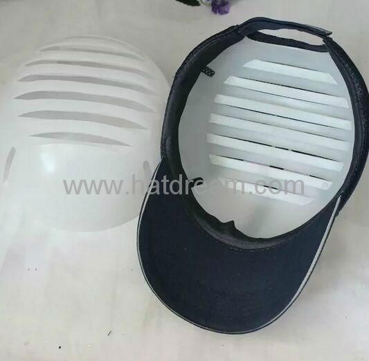 Hi viz safety head protection hat grey  reflective bump cap 5