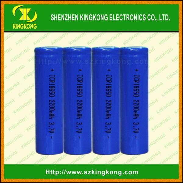 High power 3.7v lithium ion rechargeable 18650 2400mah li-ion battery li-ion 3.7 2