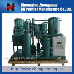 TYC series automatic vacuum lubricating oil regeneration machine oil purifier