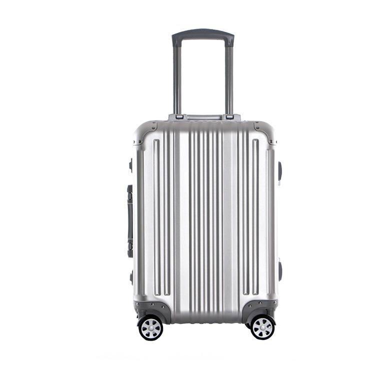 Good quality aluminum frame trolley case girls travel l   age 3