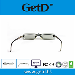 Adult Cinema use circular polarization clip on 3D glasses GetD CP297G69