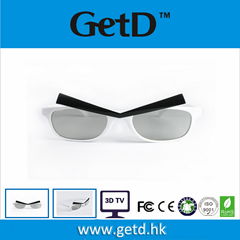 Adult Cinema use circular polarization 3D glasses GetD CP400G70-B