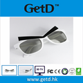 Adult Cinema use circular polarization 3D glasses GetD CP400G70-B 2