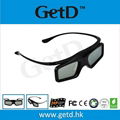 cheap active shutter 3d glasses for cinema use