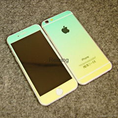 Color Gradient /Flash Powder Tempered Glass Protector