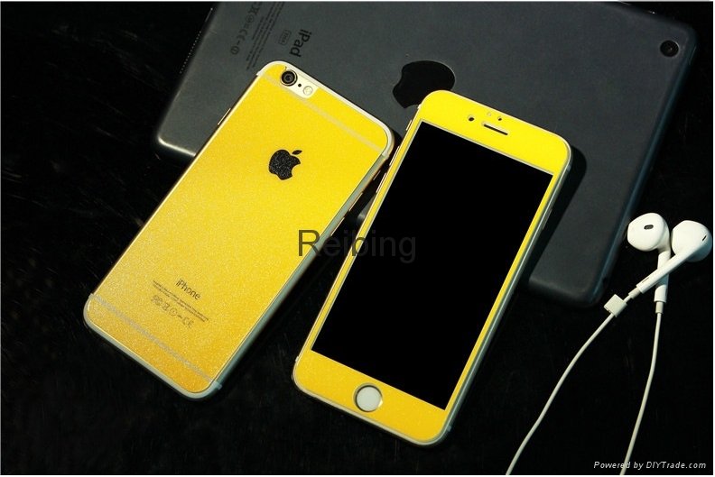  iphone 6 Film Flash Powder Tempered Glass Cellphone Screen Protector 4