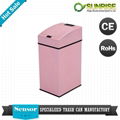 mini dustbin sensor car trash can  4