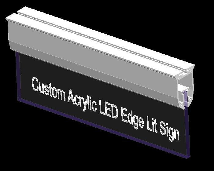 12v led edge lit sign base edge lit sign base led edge lit base for acrylic 3