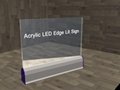 12v led edge lit sign base edge lit sign base led edge lit base for acrylic 12
