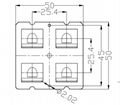 Narrow Beam Angle LED Lens with Low Glare ALST50D4LED5050MEW 3