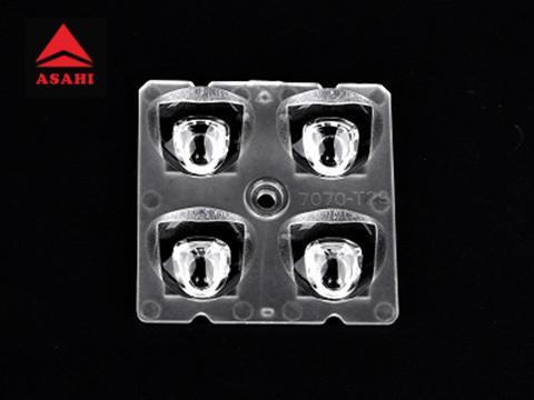 7070LED 2x2 lens module TYPEII Very Short for LED light ALST50D4LED7070T2VS