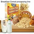 Breakfast cereal snacks production line