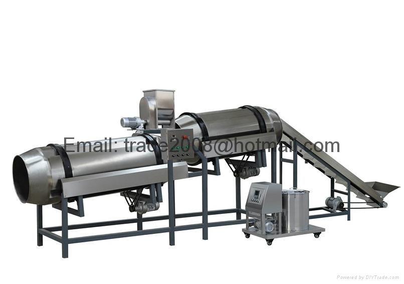 China floating Fish feed pelleting making processing extruder machine line plant 5