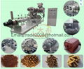 Extrusion fish feed making machine