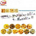 Fried wheat flour snacks food line