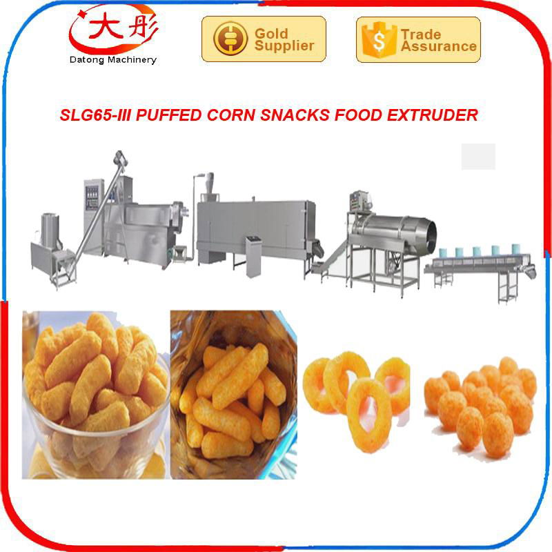 Bread chips making machine Corn Puffed snack food Extruder Making Machine 4