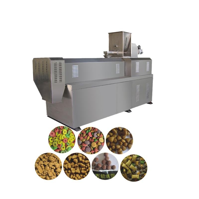  Pet cat food pellet processing  extruder dog food extrusion machine
