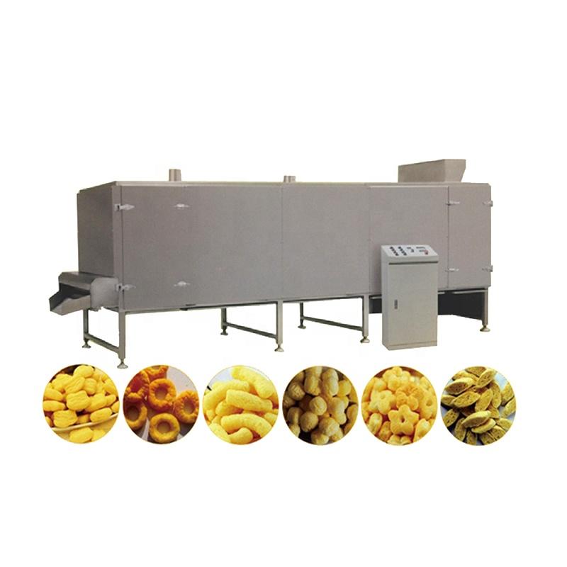 Maize Corn Puff Snack food Machine Puffed Snacks Food Machine Extruder For Sale SLG65III