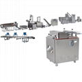 Fried food seasoning machine bugle chips processing machinery fried bugles snack