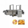 Fried food seasoning machine bugle chips processing machinery fried bugles snack