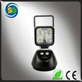 15w portable rechargeable light emergency battery powered led work light magneti 1