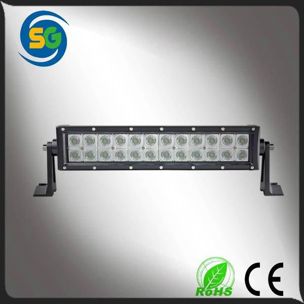 72W LED Light bar Flood Beam ATV 4x4 JEEP TRUCK FOG DRIVING Work Lamp