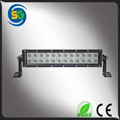 72W LED Light bar Flood Beam ATV 4x4 JEEP TRUCK FOG DRIVING Work Lamp