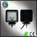 4'' 15w led working light hot sale auto part IP68 car flood light