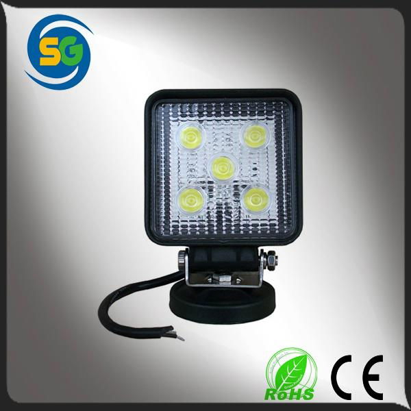 4'' 15w led working light hot sale auto part IP68 car flood light SG