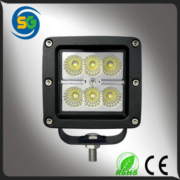 New led product for 2015 18W high lumens 12v flood led work light