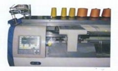 Touch display screen automatic computerized flat knitting machine