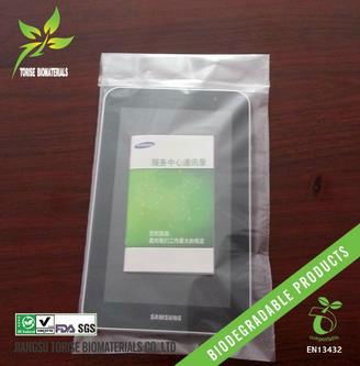  Torise 100% biodegradable self-adhesive cell phone bags 1